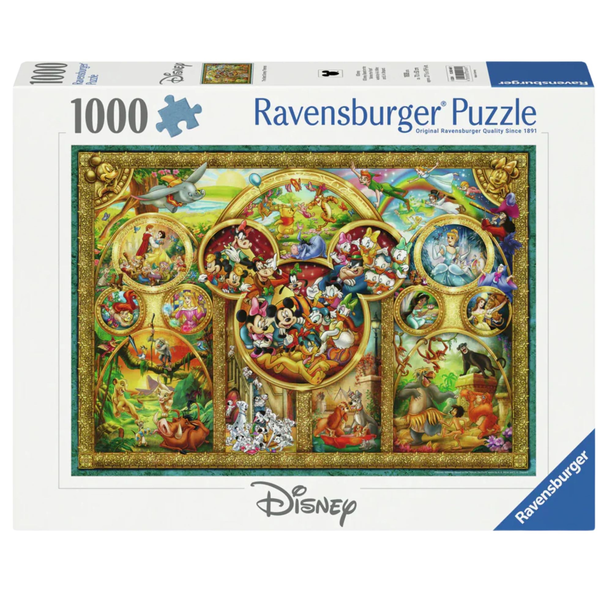Puslespil med Disney figur - 1000 brikker