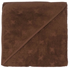 Badeslag - 70x70 cm - Müsli fudge - 100% økologisk bomuld - Baby håndklæde 