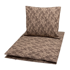 Junior sengetøj - Müsli - 100x140 cm - Seed - 100% økologisk bomuld - Motiv med giraffer