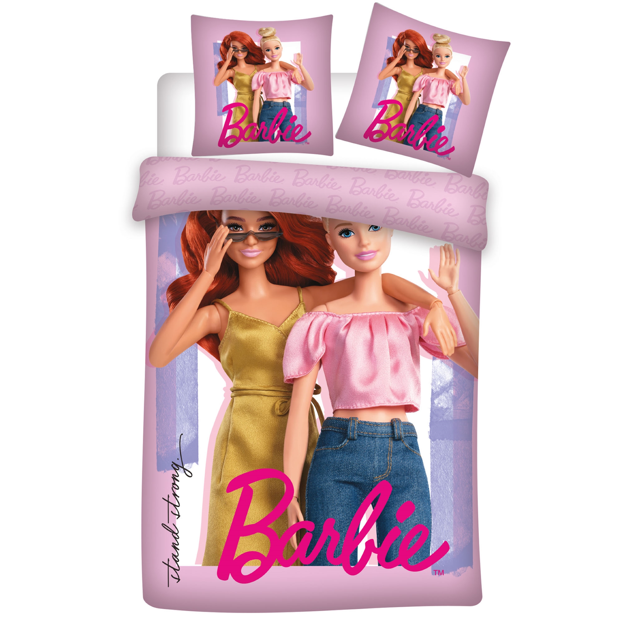 BrandMac Sengetøj – Voksenstørrelse 140 x 200 cm – Barbie (1000399)