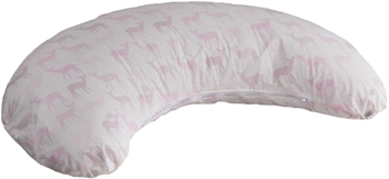Ammepude - Borås Cotton - 60x90 cm - Lille hjort lys rosa