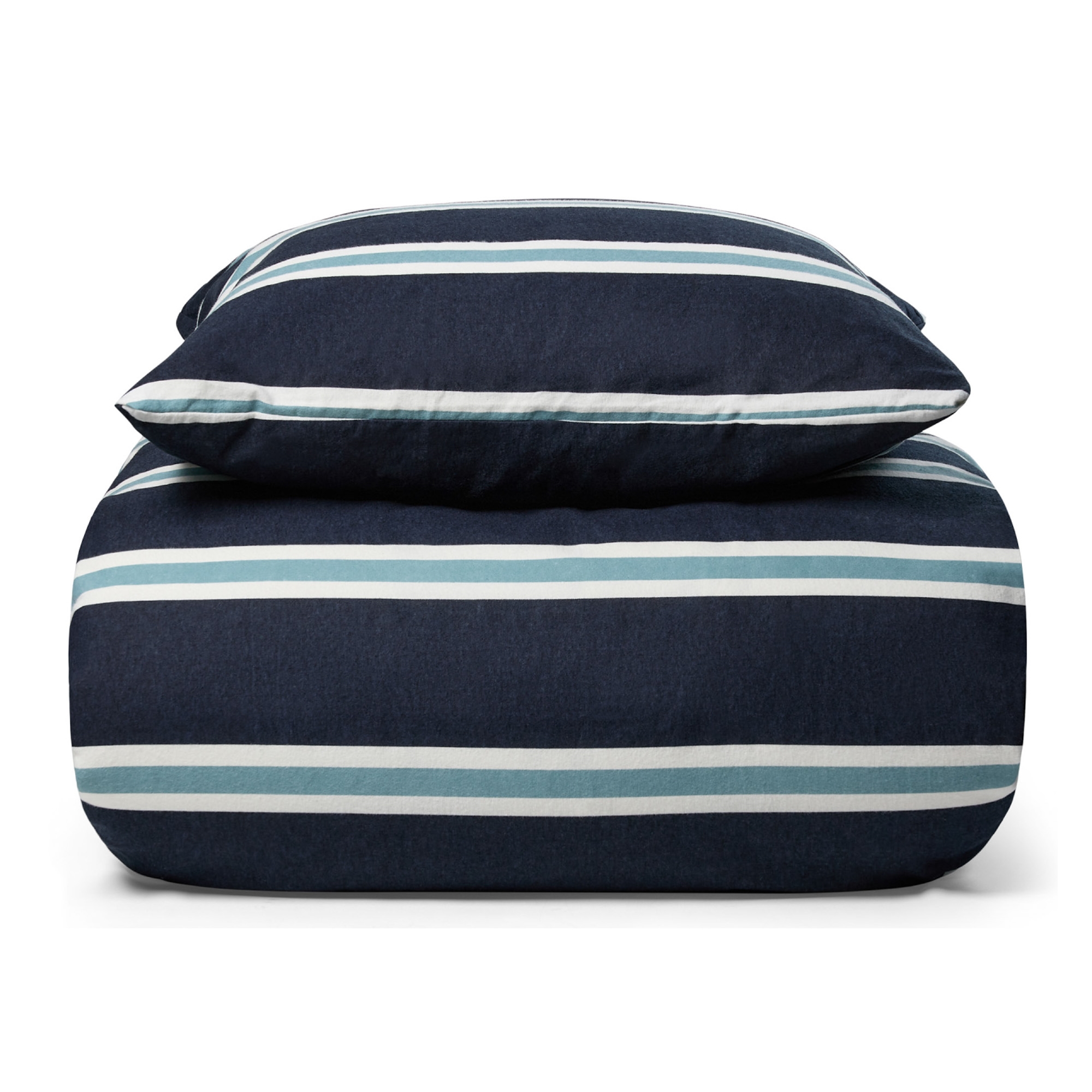 Flonel sengetøj - Stribet sengetøj - 100% bomulds flonel - Nordstrand Home sengesæt
