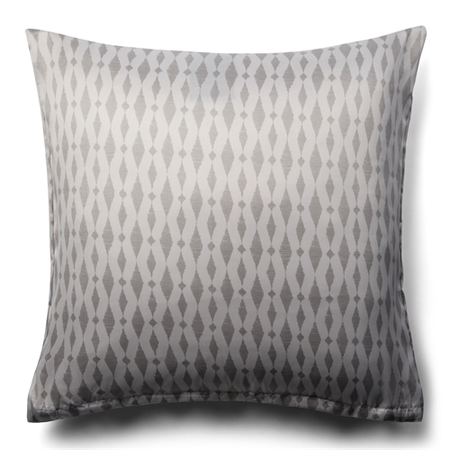 Pudebetræk 60x63 cm - Mønstret sandfarvet hovedpudebetræk - Satin pudebetræk - IN Style