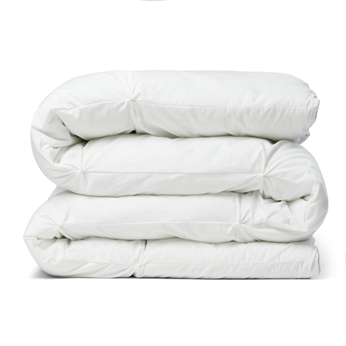 Fyldig hybriddyne 140x200 cm - 5 kg vægtdyne med glasperler - Helårsdyne ekstra tung - Lun kugledyne fra Nordstrand Home