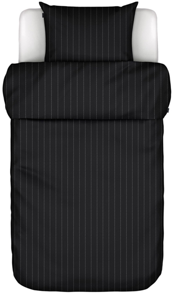 Sengetøj 140x220 cm - Jora sort - Sengelinned i 100% Bomuldssatin - Marc O\'Polo sengesæt