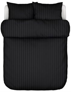 Sengetøj dobbeltdyne 200x200 cm - Jora Black - Sort sengetøj - 100% Bomuldssatin - Marc O'Polo 