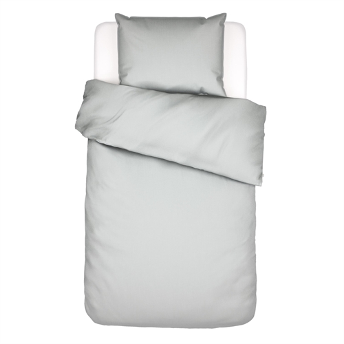Essenza sengetøj - 140x220 cm - 100% bomuldssatin sengesæt - Minte Grey sengelinned