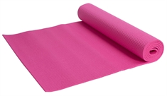 Yogamåtte - Skridsikker træningsmåtte - Pink - Tykkelse 5 mm