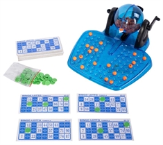 Bingo spil  med blandetromle - 48 bingoplader