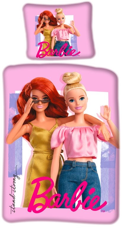Sengetøj Barbie Voksen 100% • 140x200cm.