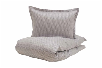 Turiform sengetøj - 140x220 cm - Forma sort - Sengesæt i 100% bomuldssatin
