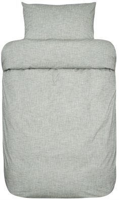Økologisk sengetøj 140x200 cm - William grøn sengesæt - 100% økologisk bomuld - Høie sengetøj