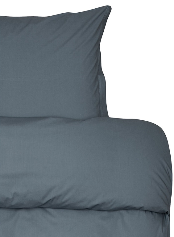 syreindhold begå Slapper af Høie sengetøj - Royal blå- 140x200 cm - Bambus sengesæt