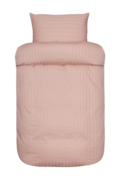 Høie sengetøj - 140x200 cm - Milano deco sengesæt - 100% dobbyvævet bomuldssatin sengetøj