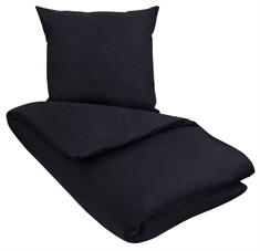 Dobbeltdyne sengetøj 200x220 cm - Astrid Blue - Blåt sengetøj - 100% økologisk bomuld - Soft & Pure organic