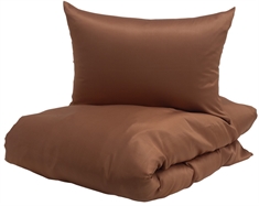 Bambus sengesæt 140x220 cm - Ensfarvet sengetøj - 100% Bambus sengetøj - Enjoy rust - Turiform