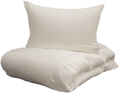 Turiform sengetøj - 140x220 cm - Enjoy hvidt sengesæt - 100% Bambus sengetøj