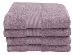 Bomulds håndklæde - 100% bomuld - Magnolia - Lavendel
