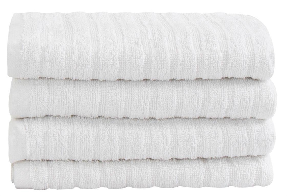 Håndklæde • Hvid Bomulds • 50x100 cm