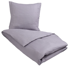 Sengetøj - 100% Egyptisk bomuld - 140x220 cm - Lavendel - Jacquardvævet sengesæt fra By Borg