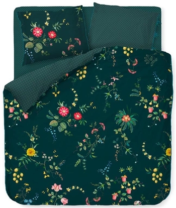 Sengetøj 200x220 cm - Fleur Grandeur - Vendbar sengesæt i 100% bomuld - Pip Studio sengetøj