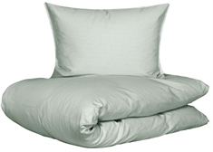 Stribet sengetøj 140x220 cm - Grønt sengetøj - 100% bomuld sengesæt