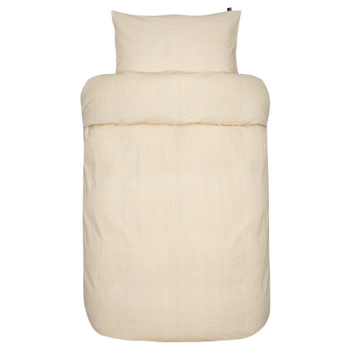 Sengetøj 200x220 cm - Slumre gul - Bæk og bølge sengetøj - 100% bomuld - Høie dobbelt dynebetræk