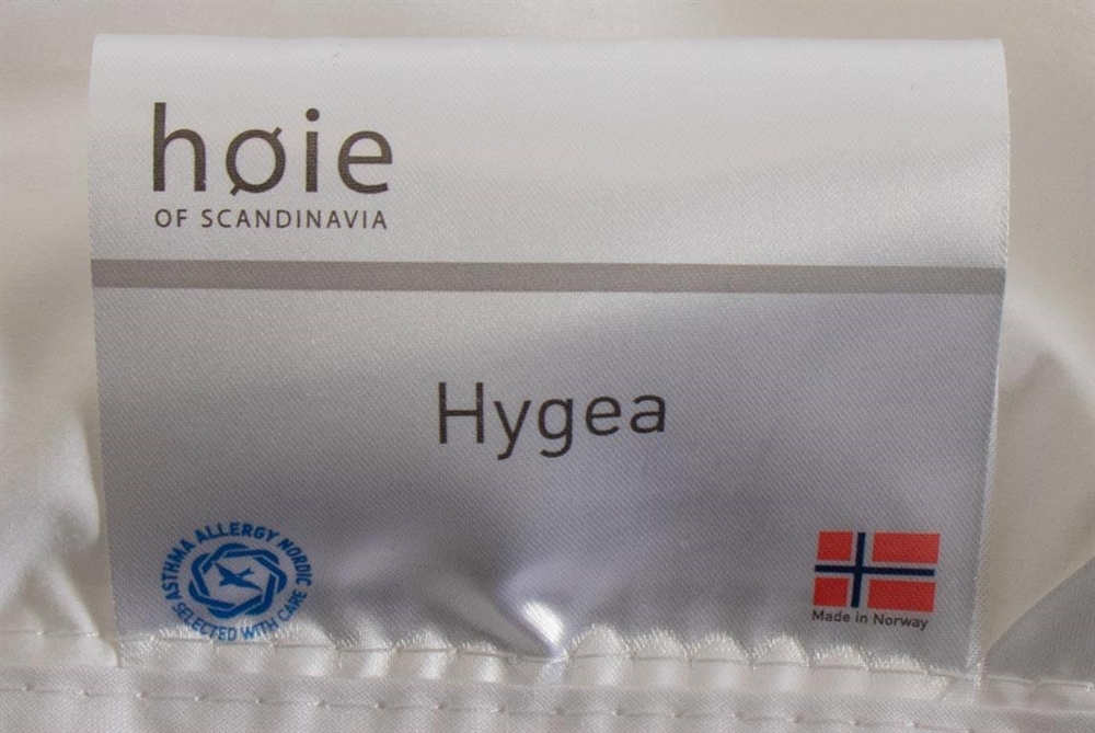 Legeme Bevise Beskrivende Hygea fiberdyne fra Høie • 140x200 cm • Allergivenlig
