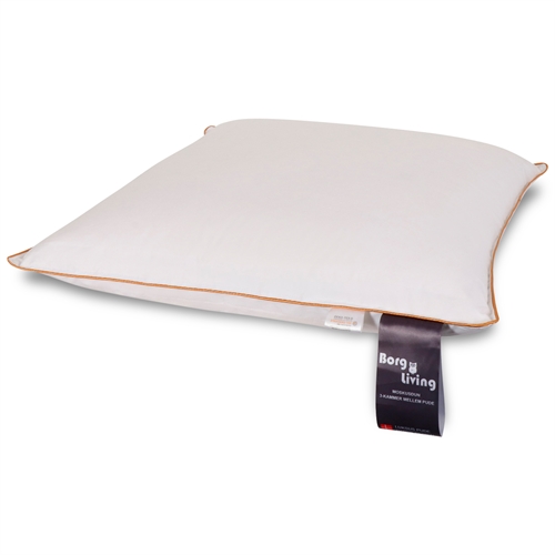 Hovedpude med moskusdun - 3 kammer hovedpude - mellem - Borg Living - 60x63cm