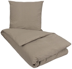 Dobbeltdyne sengetøj - 200x220 cm - Olga grøn - 100% Bomuld - Nordstrand Home sengesæt