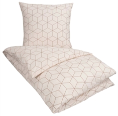 Sengetøj 140x200 cm - Box - Peach sengetøj - In Style microfiber sengesæt