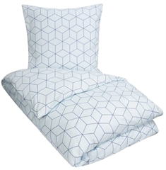 Sengetøj 140x200 cm - Box - Blåt sengetøj - In Style microfiber sengesæt