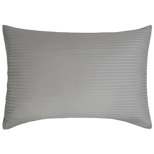  Pudebetræk 70x100 cm - 100% Bomuldssatin - Lysegråt ensfarvet pudebetræk - Borg Living