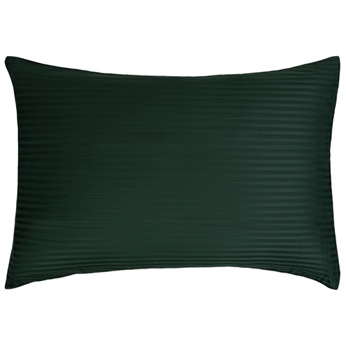  Pudebetræk 70x100 cm - 100% Bomuldssatin - Grønt ensfarvet pudebetræk - Borg Living