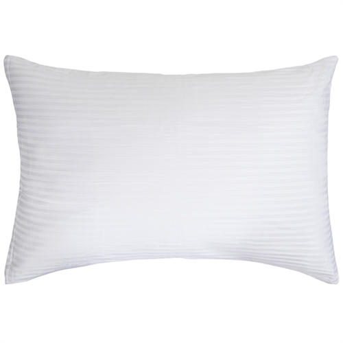  Pudebetræk 70x100 cm - 100% Bomuldssatin - Hvidt ensfarvet pudebetræk - Borg Living