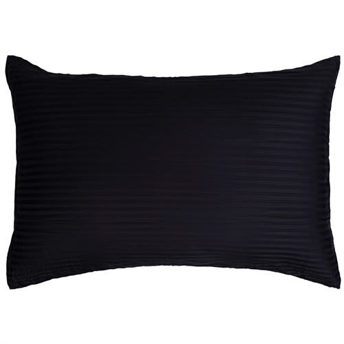  Pudebetræk 70x100 cm - 100% Bomuldssatin - Mørkeblåt ensfarvet pudebetræk - Borg Living