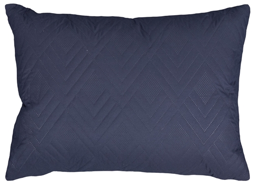 Pyntepude - 45x60 cm - 2 sidet - Mørkeblå og lyseblå - Sofapude