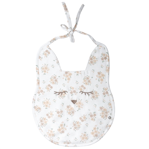 Hagesmæk - GOTS certificeret økologisk bomuld - Kanin savlesmæk med lomme - Balsam Cream - Müsli By Green Cotton