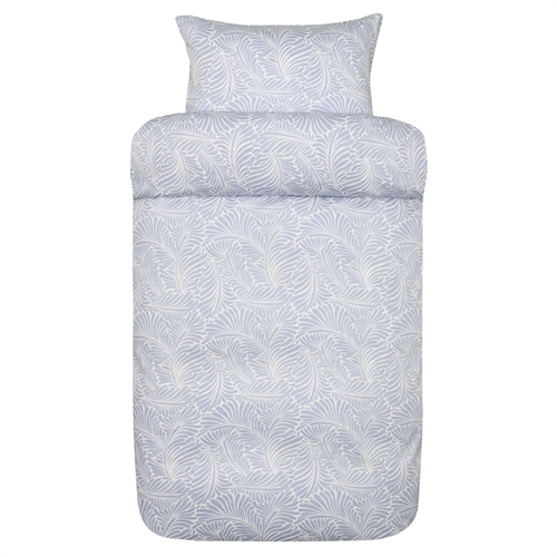 Høie sengetøj - 140x200 cm - Bella Zen blue - 100% bomuldssatin sengetøj