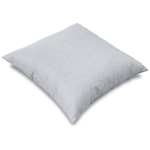Pyntepude til udendørs brug - 45x45 cm - Grå pude til havemøbler - UV-beskyttet udendørs pude  - Nordstrand Home sofapude