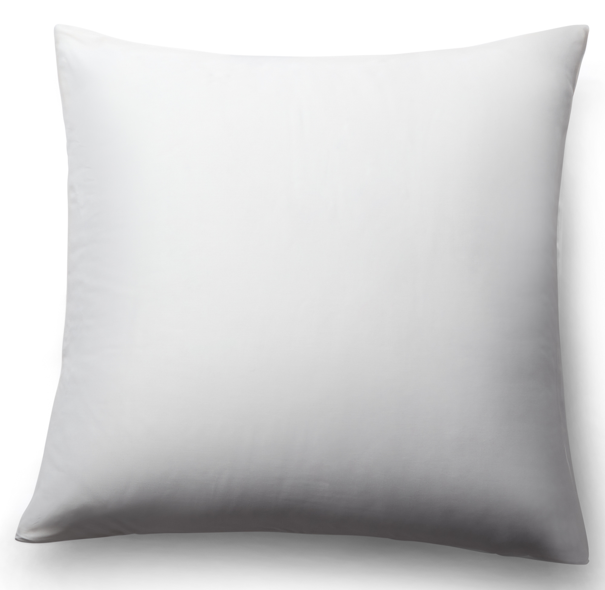 Bambus pudebetræk 60x63 cm - 100% bambus - Hvidt satinvævet