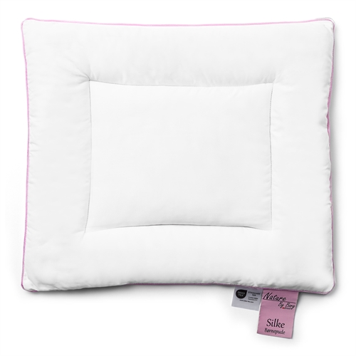 Babypude - Silkepude med 100% blødt bambusvår - 40x45 cm - Kvalitets hovedpude fra Nature By Borg