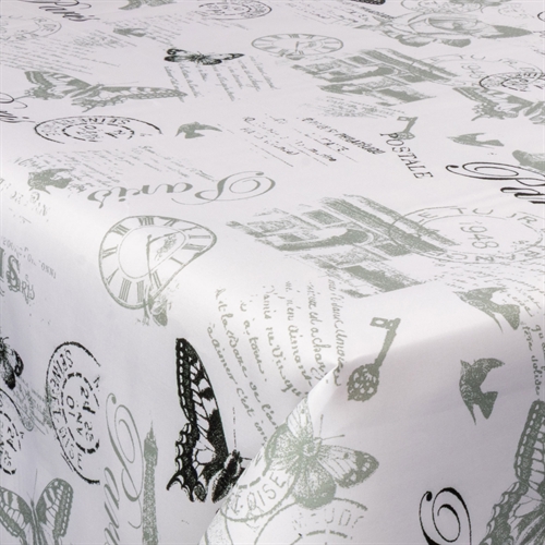 Tekstil voksdug - 140 cm bred - På metermål - Paris - Voksdug med akrylbelægning