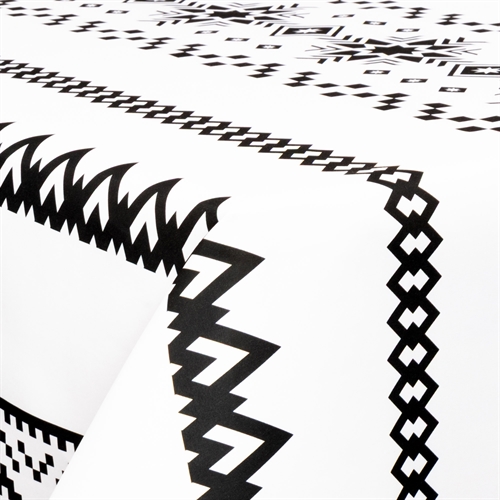 Tekstil voksdug - 140 cm bred - På metermål - Nordic Pattern - Voksdug med akrylbelægning