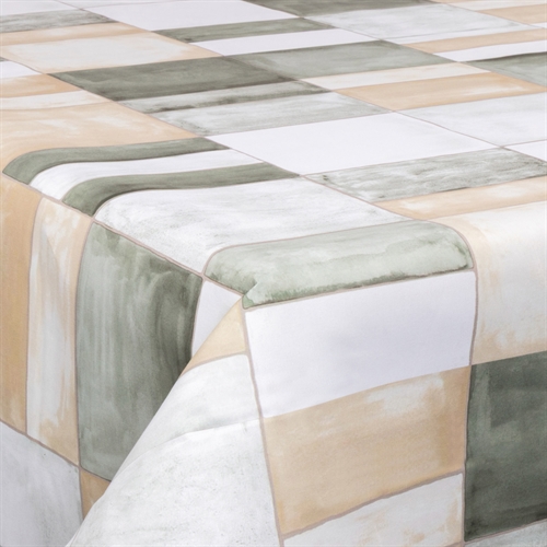 Tekstil voksdug - 140 cm bred - På metermål - Brick - Voksdug med akrylbelægning