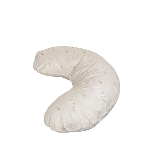 Ammepude - Høj komfort ammepude - Vaskbart betræk - Sød beige kanin kollektion til baby - Nordstrand Home babytilbehør