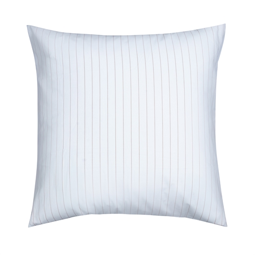  Pudebetræk 60x63 cm - 100% bomuld - Blå stribet hovedpudebetræk - Nordstrand Home
