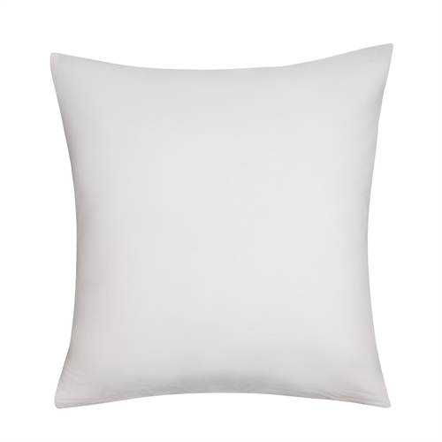  Pudebetræk 60x63 cm - 100% Enzymvasket bomuld - Firm hvid - Nordstrand Home