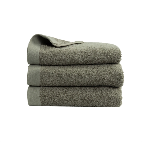 Håndklæde - 100% Blødt bomuld med høj absorberingsevne - 50x100 cm - Lysegrønt håndklæde fra danske By Borg