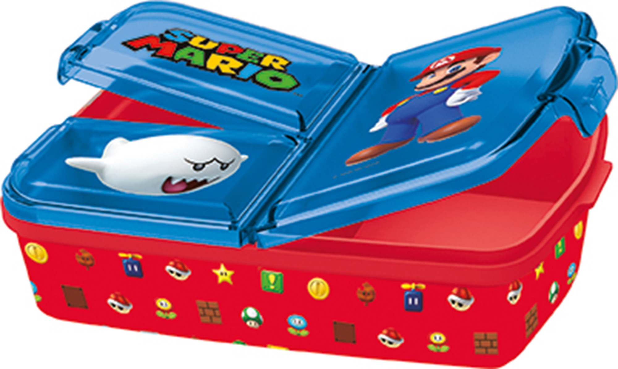 Super Mario madkasse - Børnemadkasse med 3 rum
